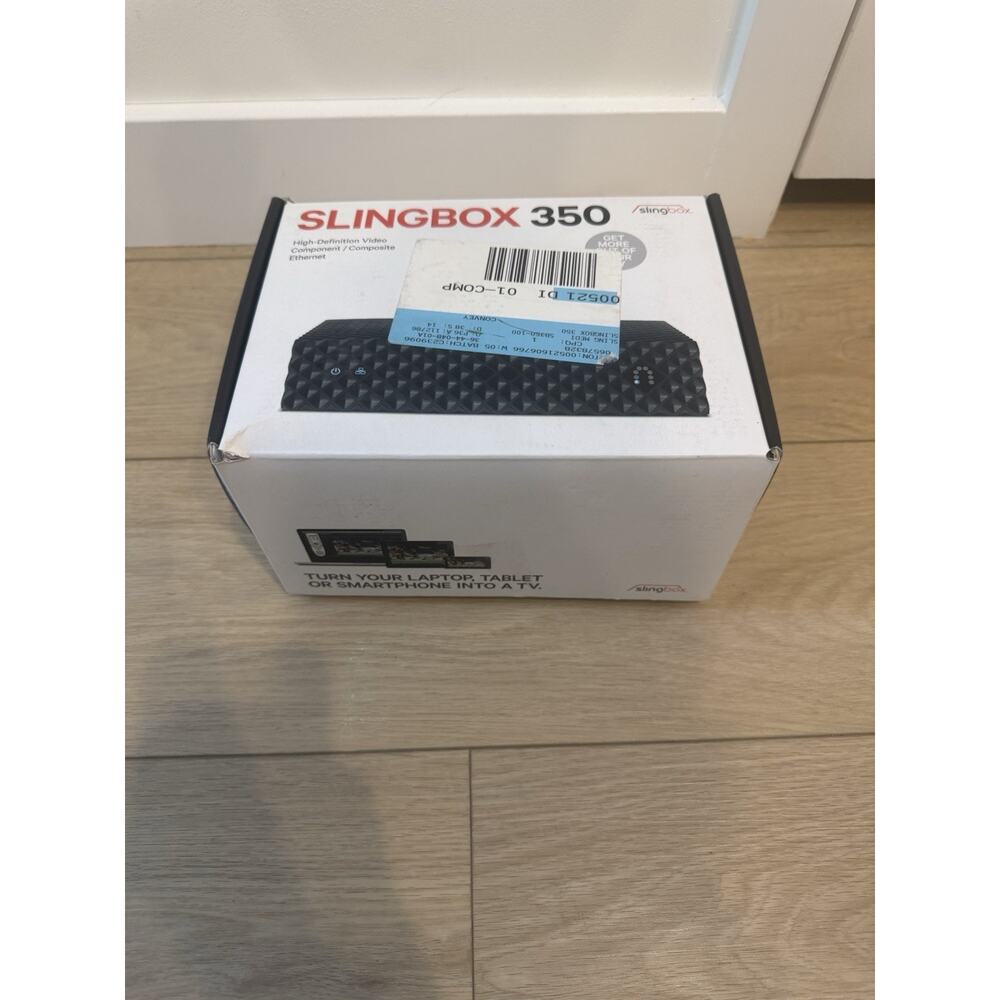 Slingbox 350 Media P{layer WATCH TV ANYWHERE Digital High Definition Video